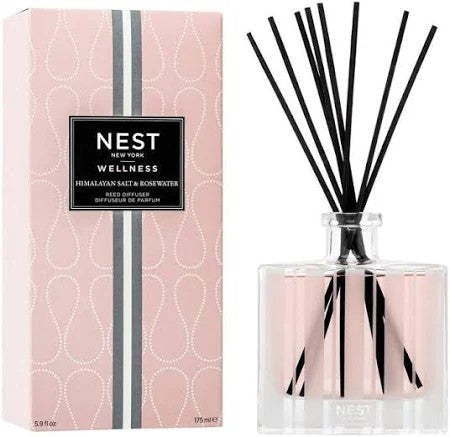 NEST Fragrance Himalayan Salt & Rosewater Reed Diffuser